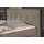 Home Affaire Boxspringbett HOME AFFAIRE "Merino", grau (taupe), B:208cm L:211cm, Struktur fein (100% Polyester), Komplettbetten, Boxspringbett, incl. Kaltschaumtopper, 5, Breiten, 2 Härtegrade, 3 Ausführungen