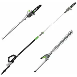 EGO PPX1000 - Akku-Baumpflegesystem, Akku-Hochentaster, Akku-Heckenschere - 56V - SOLO - OHNE AKKU UND LADEGERÄT
