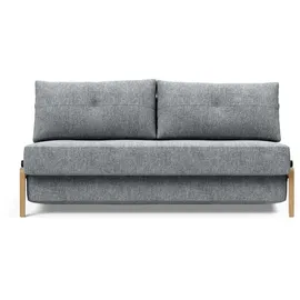 Innovation Living Schlafsofa Polyester 2-Sitzer Grau