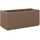 vidaXL Garten-Blumenkasten Braun 80 x 36 x 35 cm PP