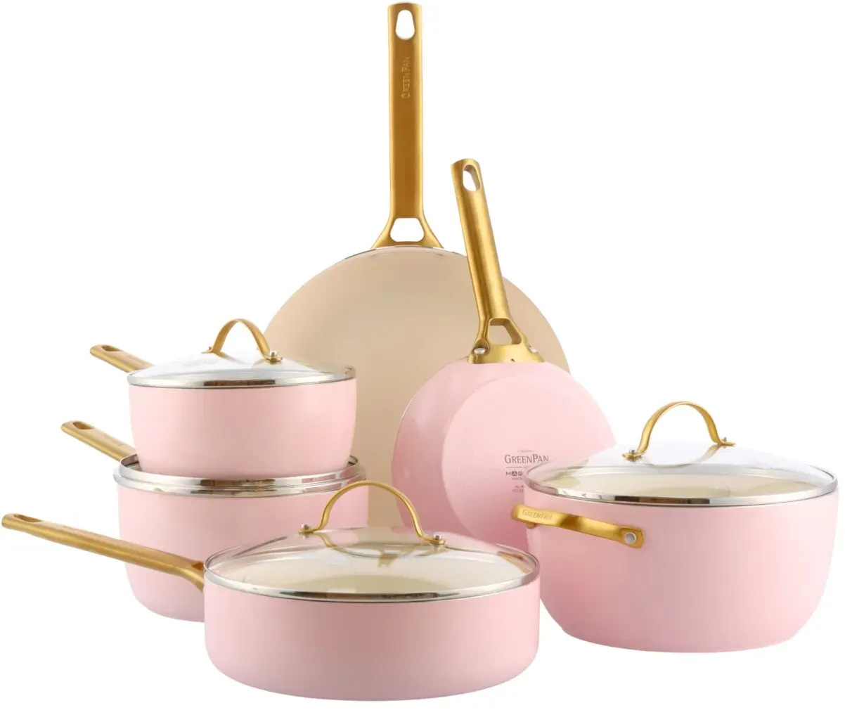 GreenPan Topfset 6-tlg. PADOVA - B/H/T ca. 36.50x26.00x58.50