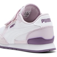 Puma Unisex Kinder St Runner V3 Mesh V Ps Turnschuhe, Puma White Grape Mist Crushed Berry, 33 EU
