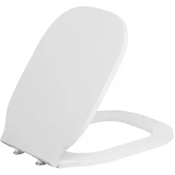 WC-Sitz GLAZE Softclose aus Thermoplast, weiß - 93 069 46