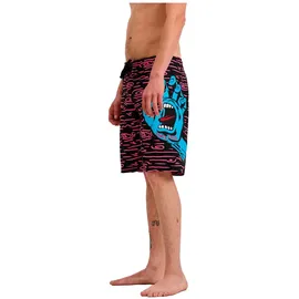 Santa Cruz Badeshorts Screaming Hand Braun 30