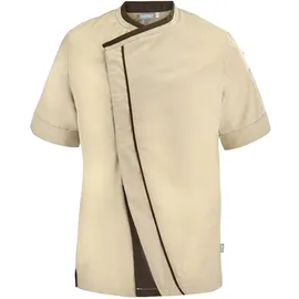 Lafont Herren Überkreuzte Arbeits-Jacke mit Twill-Jacquard Freizeit-Jacke 62499043 Beige - S