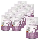 MjAMjAM Premium Nassfutter Wild an frischen Preiselbeeren 12 x 125 g