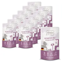 MjAMjAM Premium Nassfutter Wild an frischen Preiselbeeren 12 x 125 g