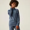 Kinder Skifahren Fleece - Consist II Core Stretch BLAU 158 cm