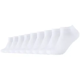 CAMANO Sneakersocken 9er Pack Weiß 35-38