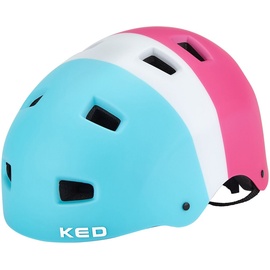 KED 5Forty Helm Kinder türkis/pink M | 58 cm)