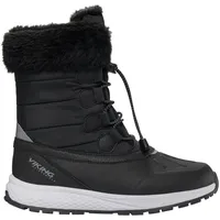 Viking Equip Warm WP Zip Snow Boot, Black/Granite, 30 EU