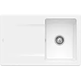 Villeroy & Boch Siluet 45 rechts Einbauspüle keramik Handbetätigung 800 x 510 mm