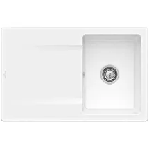 Villeroy & Boch Siluet 45 rechts Einbauspüle keramik Handbetätigung 800 x 510 mm