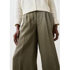 bonprix Bundfaltenhose Leinen Grün 44