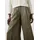 bonprix Bundfaltenhose Leinen Grün 44