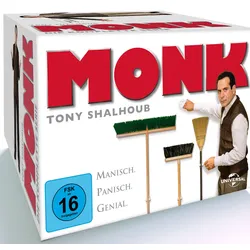 Monk - Staffel 1-8  - Gesamtbox  [32 DVDs]