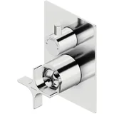 Ritmonio Diametro35 Cross Unterputz-Duscharmatur mit Mischer Chrom PR53GC111CRL