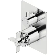 Ritmonio Diametro35 Cross Unterputz-Duscharmatur mit Mischer Chrom PR53GC111CRL