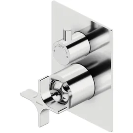Ritmonio Diametro35 Cross Unterputz-Duscharmatur mit Mischer Chrom PR53GC111CRL