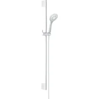 Herzbach Deep White Wandstangenset 23.690310.1.07 900mm, mit Handbrause, weiß