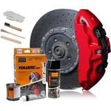 FoliaTec Bremssattel Lack Set, Racing Rosso, 7-teiliges Set