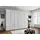 Wiemann Drehtürenschrank Monaco 295,2 x 216 x 58 cm Grau/Weiß