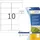 Herma Adressetiketten 8018 Transparent 96 x 50,8 mm 25 Blatt 250 St.