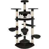 Tectake Fippi Kratzbaum 201 cm schwarz