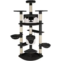 Tectake Fippi Kratzbaum 201 cm schwarz