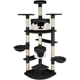 Tectake Fippi Kratzbaum 201 cm schwarz