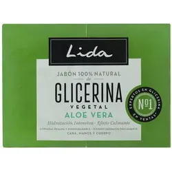 Lida  Badelotion 100 % Natürliche Seife, Glycerin Und Aloe Vera, Menge 2 X 125 G  in multifarben, Einheitsgrösse