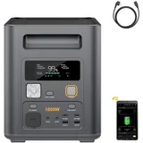 AFERIY P180 Pro Powerstation 1800W 1024Wh LiFePO4 Solargenerator, Erweiterbar bis 5120Wh, App-Steuerung, USV unter 10 ms