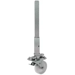 MUNK Lenkrolle mit Feststellbremse und Spindel 125mm Durchmesser