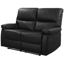 habitat garten Couch Textil 2-Sitzer Schwarz