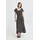 Oxmo Midikleid Schwarz/Orchid 40