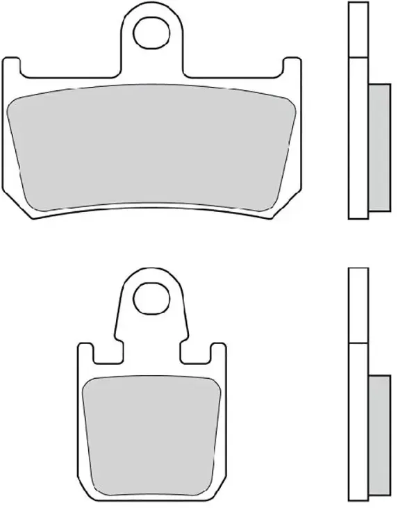 Brembo 07ya46rc Sinterbremsbeläge - Black - One Size