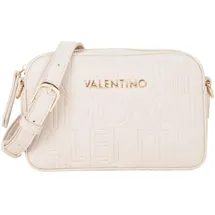 Valentino Pansy Schultertasche Kunstleder Beige