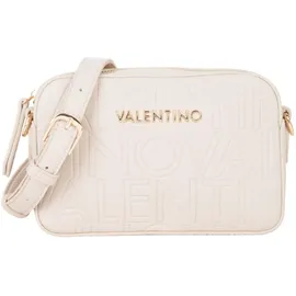 Valentino Pansy Schultertasche Kunstleder Beige