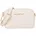 Schultertasche Kunstleder Beige