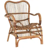 IB Laursen Stuhl Sessel Rattan, 77 x 64 x 84 cm, Rattan