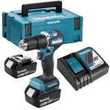 Makita DHP487RTJ inkl. 2 x 5,0 Ah + Schnellladegerät + Makpac