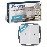 Kopp Jalousieschalter Paris arktisweiß,