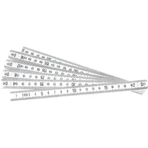 Brüder Mannesmann Werkzeuge Zollstock M 810-PVC-2 2 m