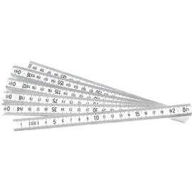Brüder Mannesmann Werkzeuge Zollstock M 810-PVC-2 2 m