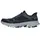 SKECHERS Go Run Trail Altitude 2.0 Rocky Hill Slip-InTurnschuhe, Black And Gray Leather/Textile, 43