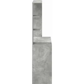 vidaXL Schreibtisch Beton Grau 78,5 x 37 x 154,5 cm Holzwerkstoff