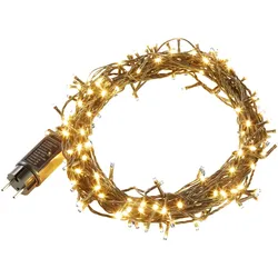 TECTAKE Lichterkette Weihnachten mit 8 Funktionen - 200
