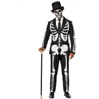 Suitmeister Skelett Kostüm Herren XXL