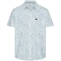 CAMEL ACTIVE Kurzarmhemd Blau M