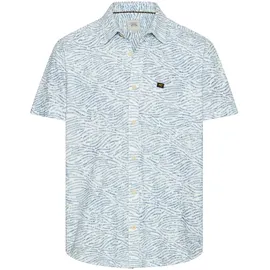 CAMEL ACTIVE Kurzarmhemd Blau M